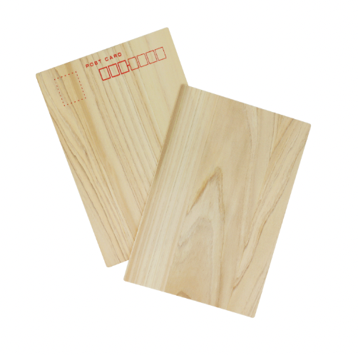 箱根の間伐材ヒノキから生まれたポストカード